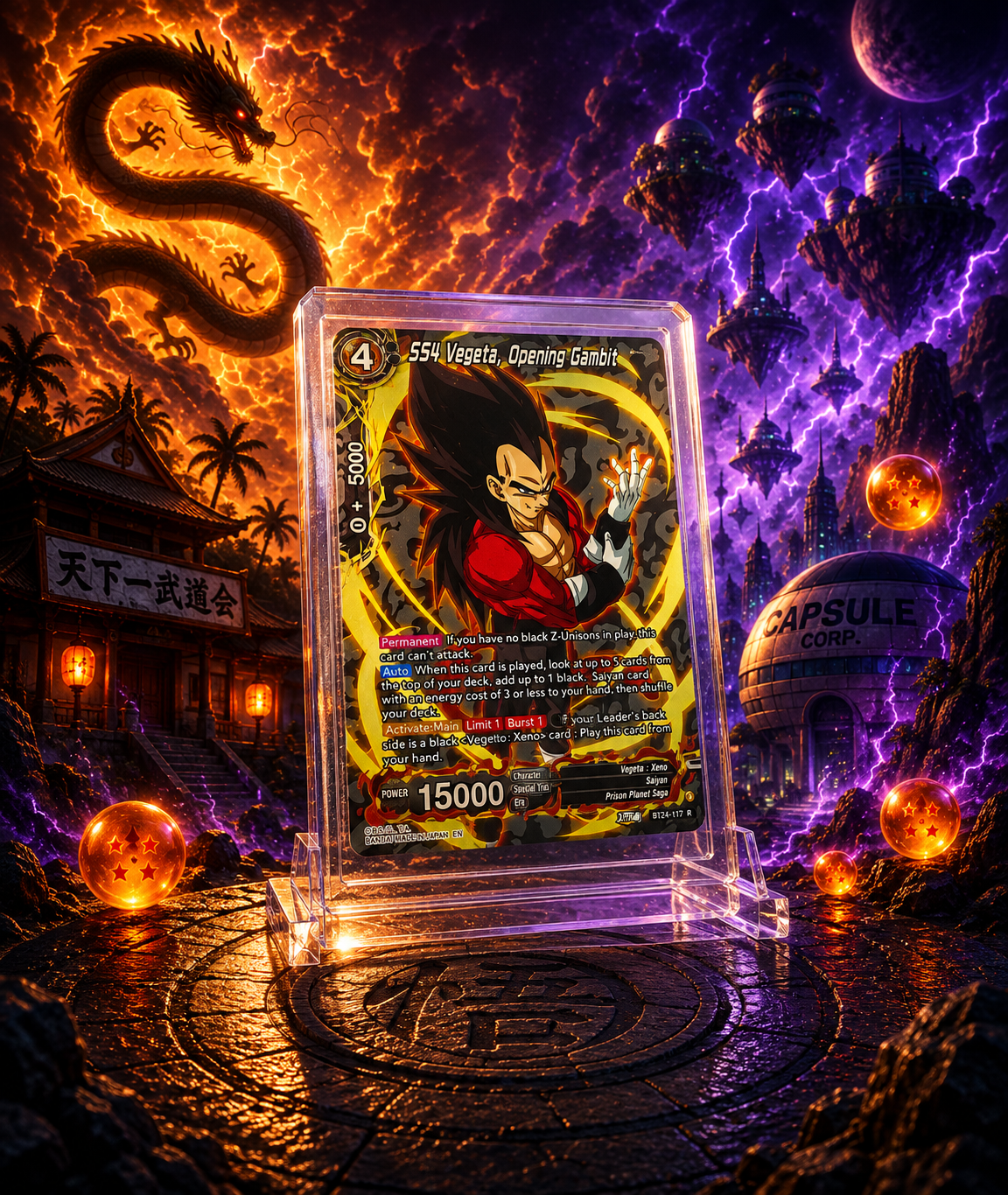 SS4 Vegeta, Opening Gambit (V.2 - Rare)