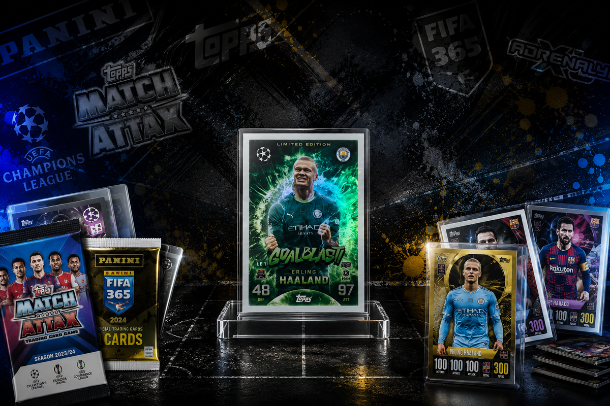 Erling Haaland Goal Blast edición limitada Match Attax 25/26