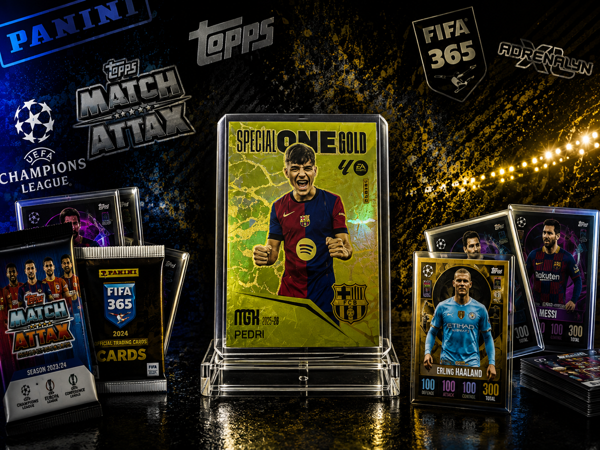 PEDRI SPECIAL ONE GOLD 2025-26 CROMO MEGACRACKS
